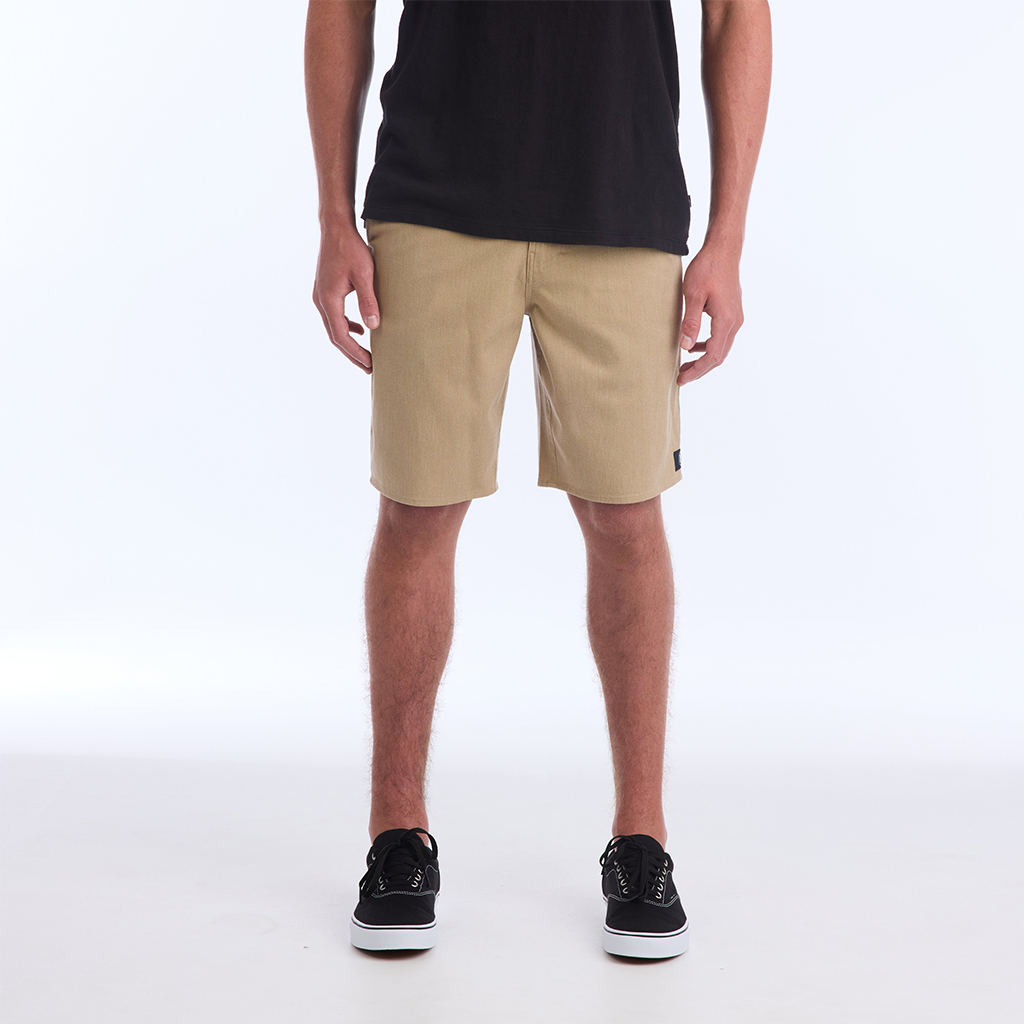 STATION TEXTURE CHINO WALK SHORTS 20"