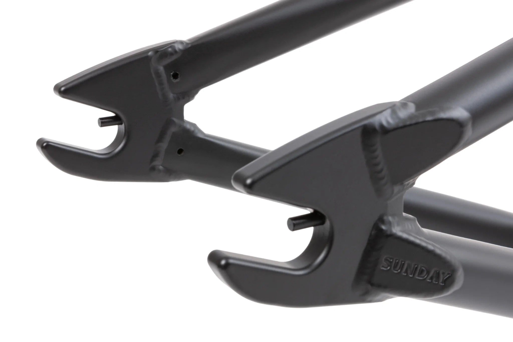 Sunday BMX Darkwave Frame 20.75″ - Matte Black/Gold Stickers