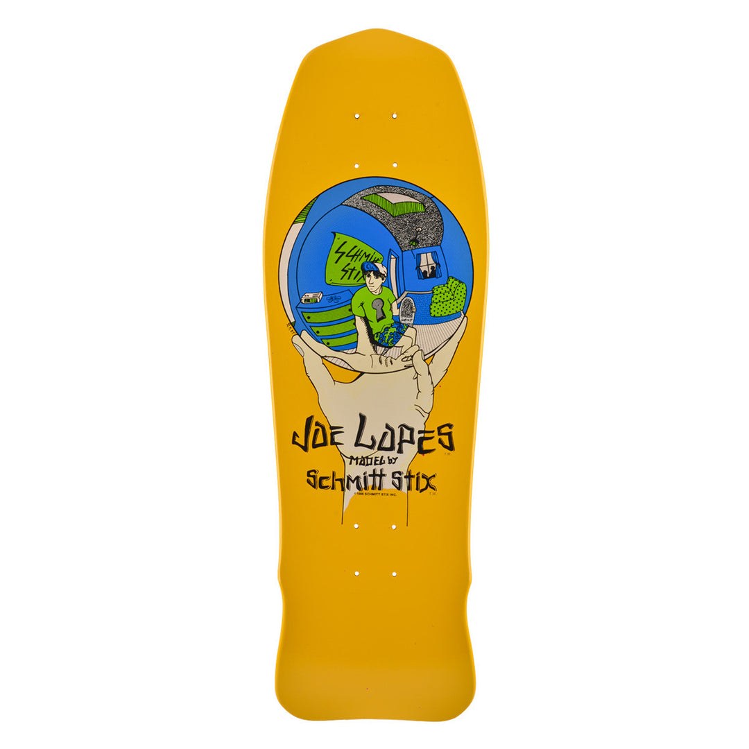 Schmitt Stix Joe Lopes Crystal Ball 9.875" Skateboard Deck