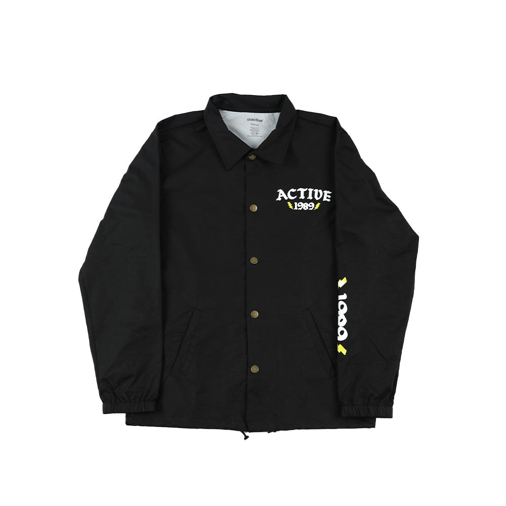 Shock Coaches Jacket - Black