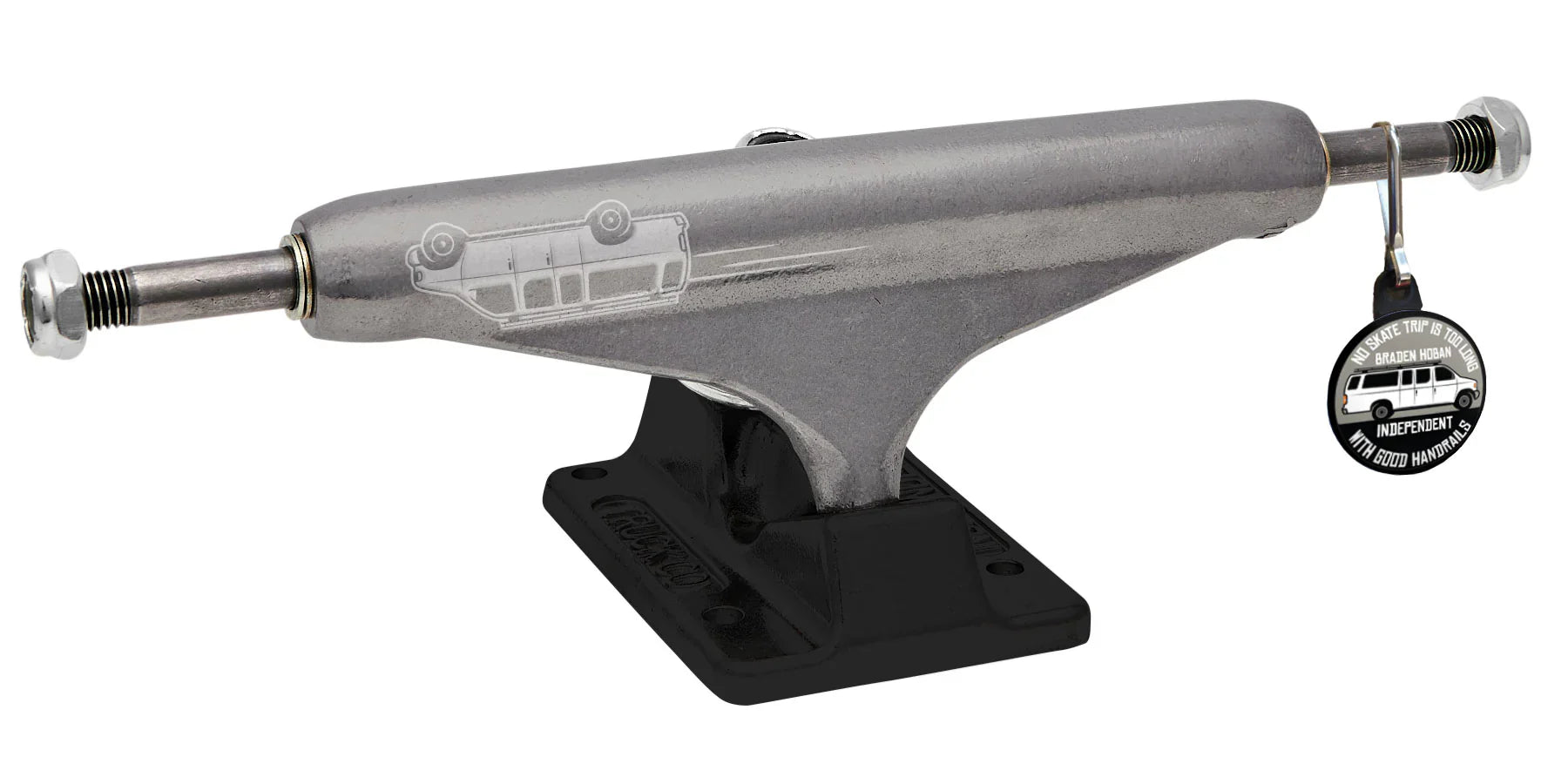 Independent Trucks 144mm Stage 11 Braden Hoban Standard - Transparent Black (Set of 2)