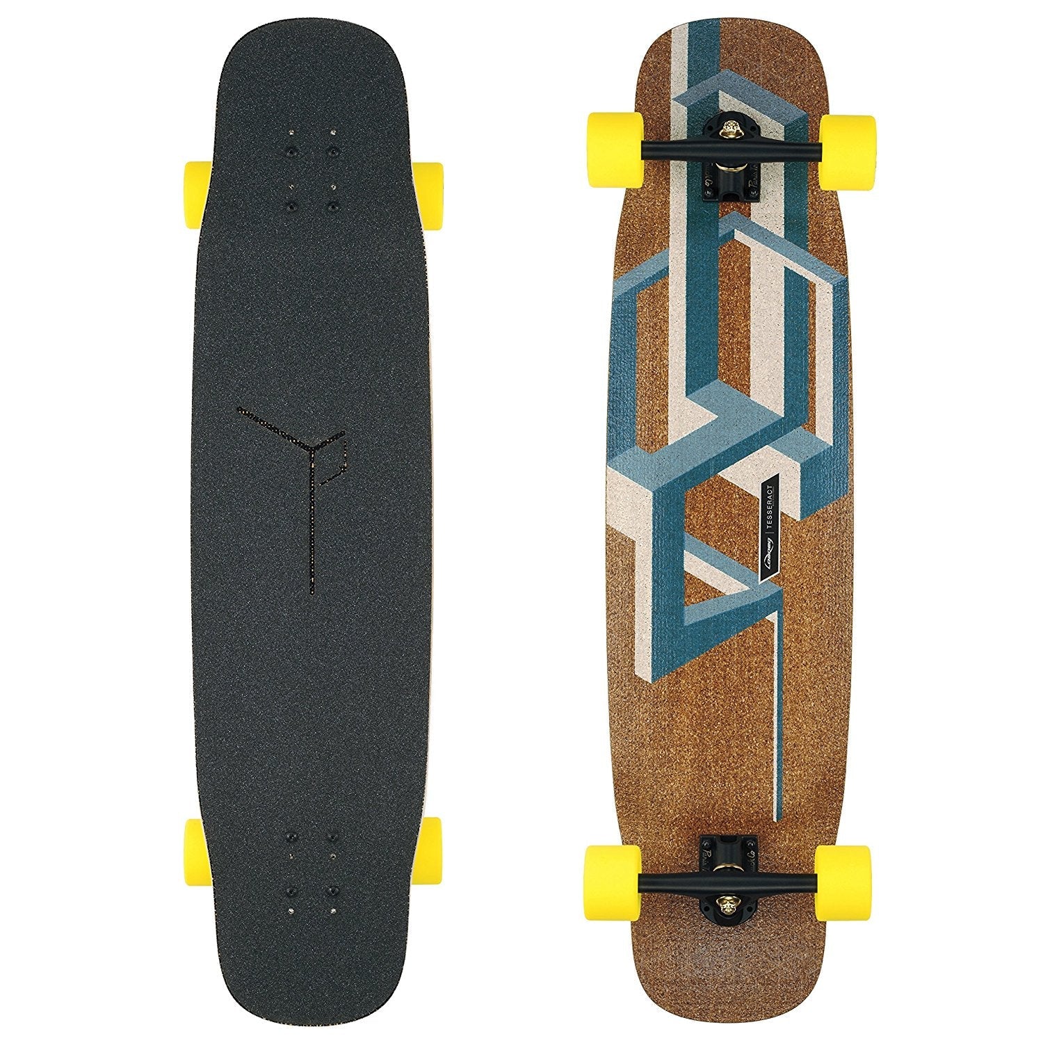 Loaded Basalt Tesseract Bamboo Complete Longboard - Dark Blue