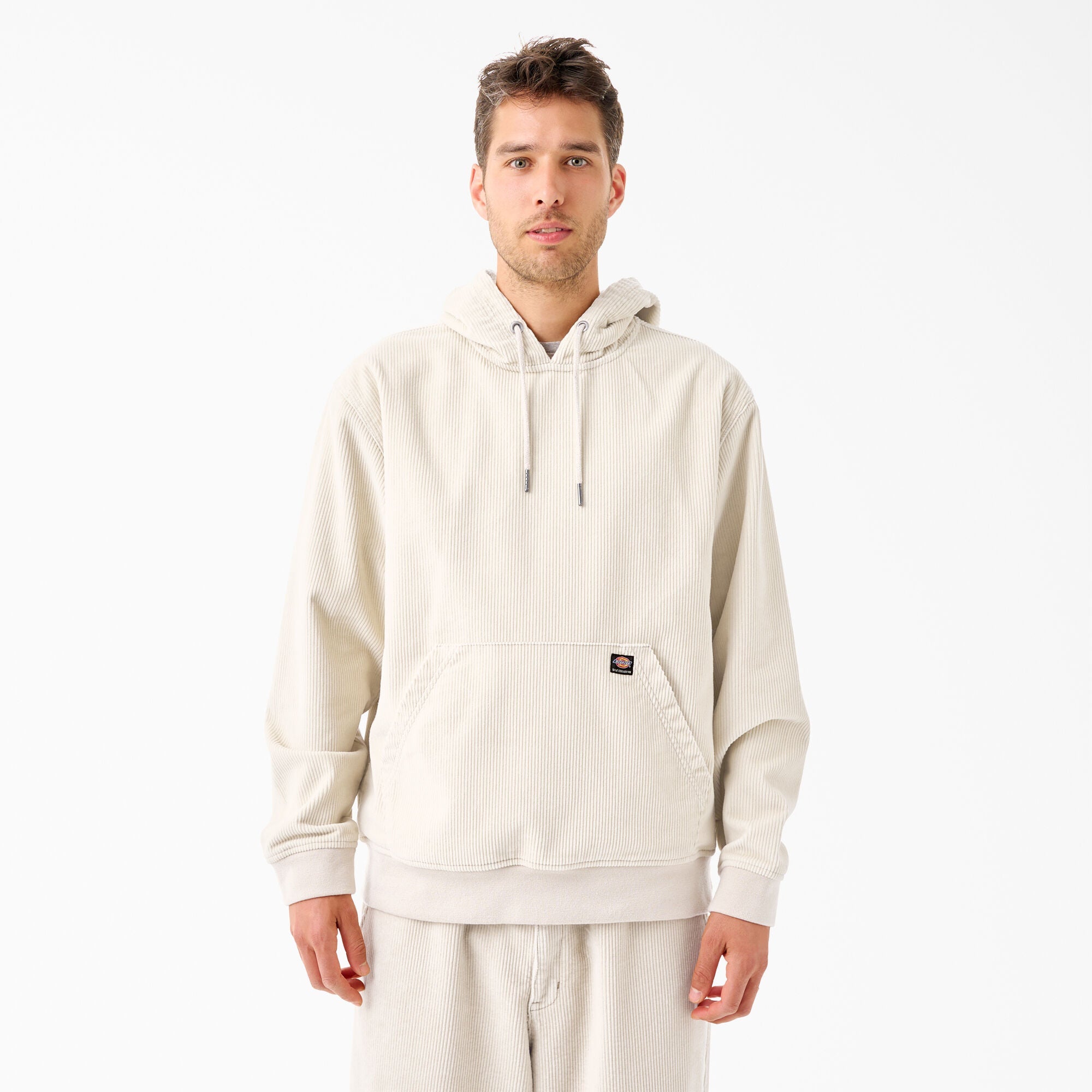 Dickies Tom Knox Corduroy Hoodie - Fog
