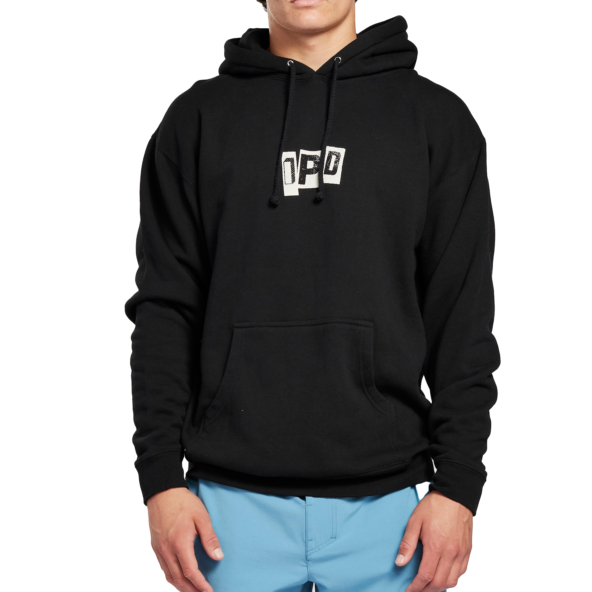 Wedge Pullover Fleece Hoodie