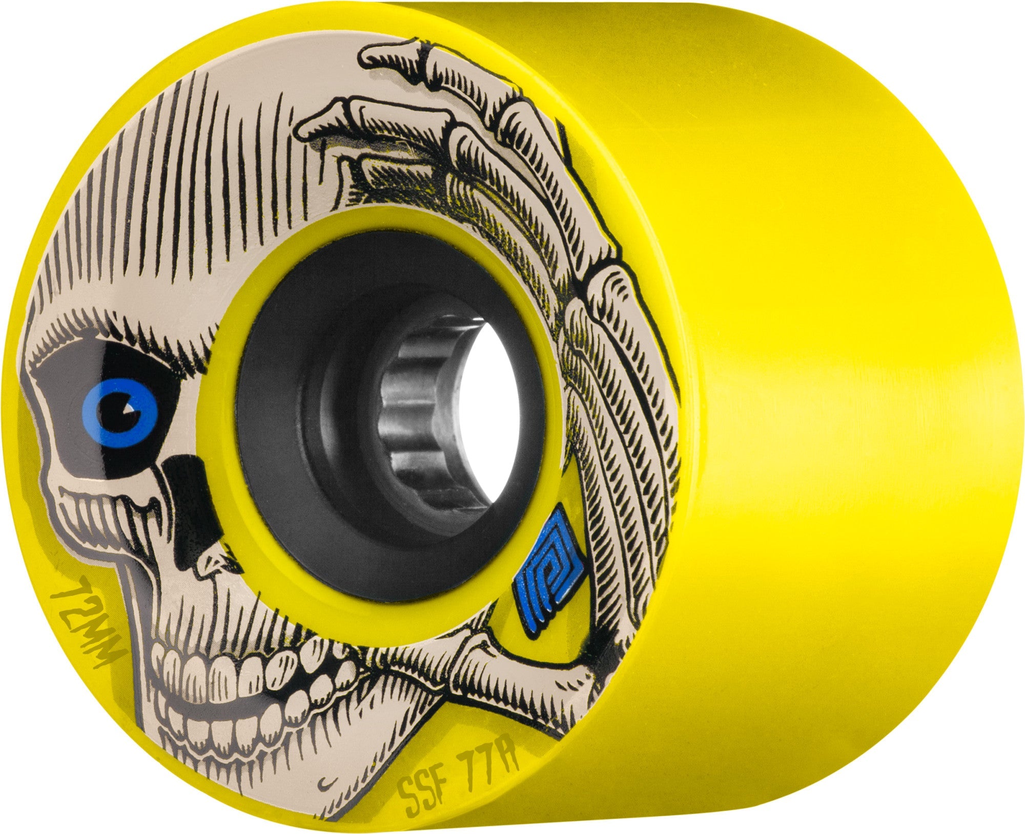 Powell Peralta Wheels Kevin Reimer 72mm 77a - Yellow (Set of 4)