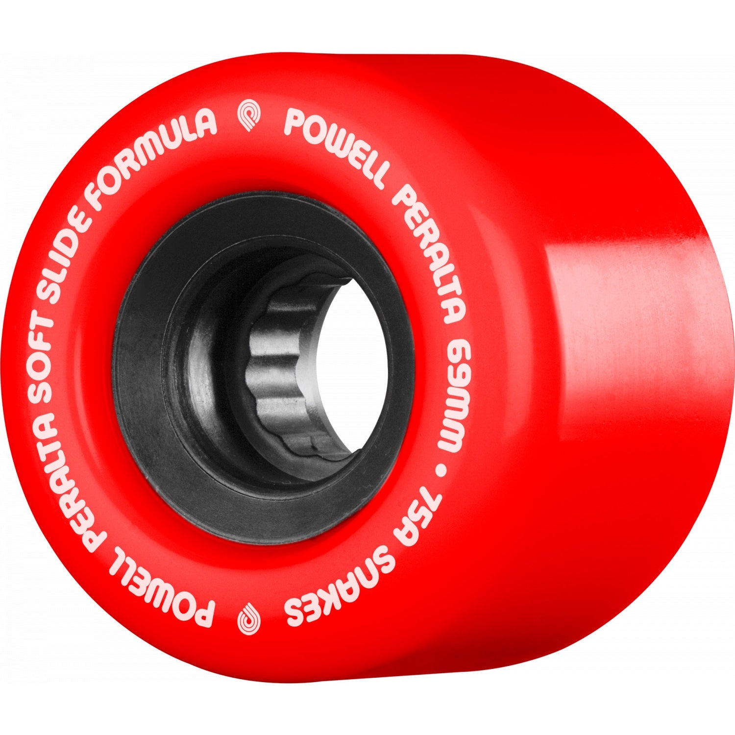 Powell Peralta Wheels Snakes 69mm 75a - Red (Set of 4)