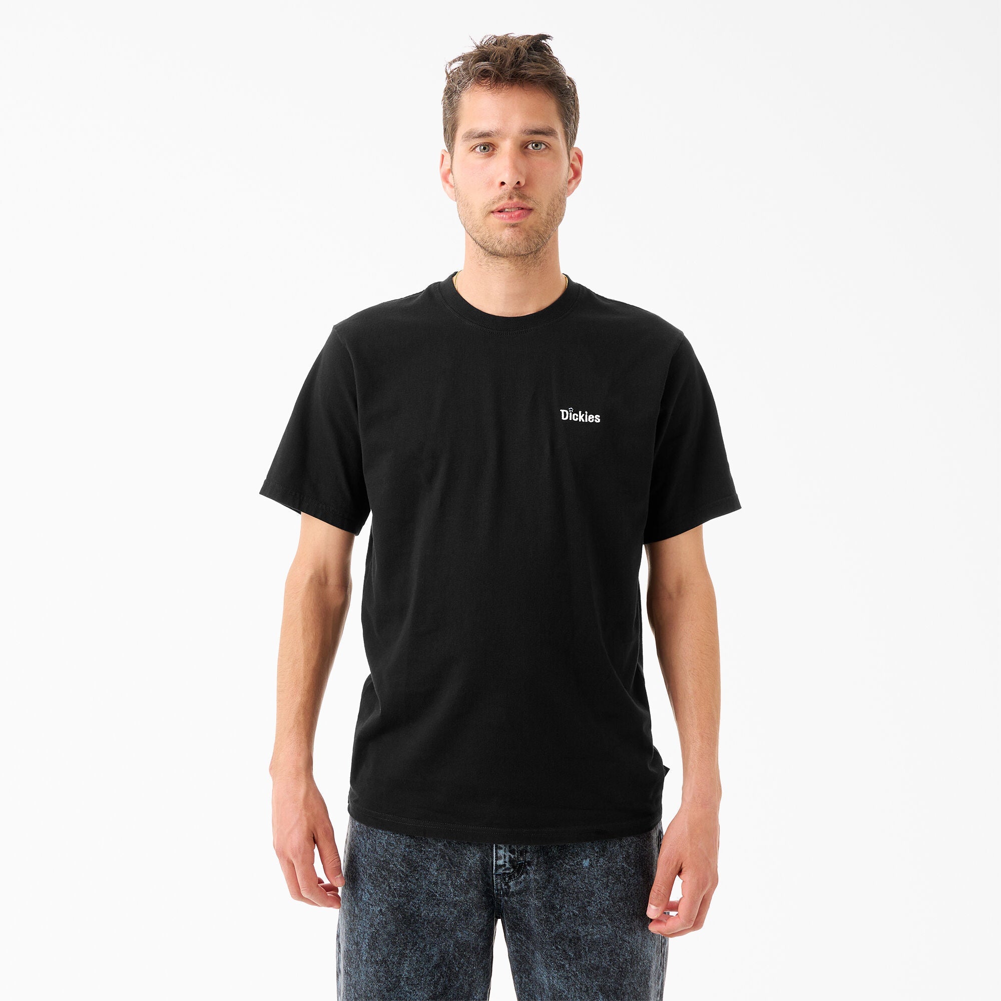 Dickies Tom Knox Embroidery T-Shirt - Black