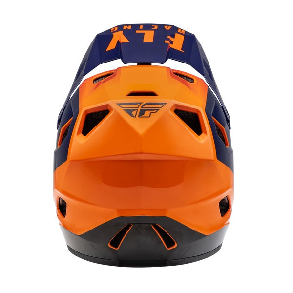 Fly Racing Rayce Full Face Helmet - Navy/Orange/Red