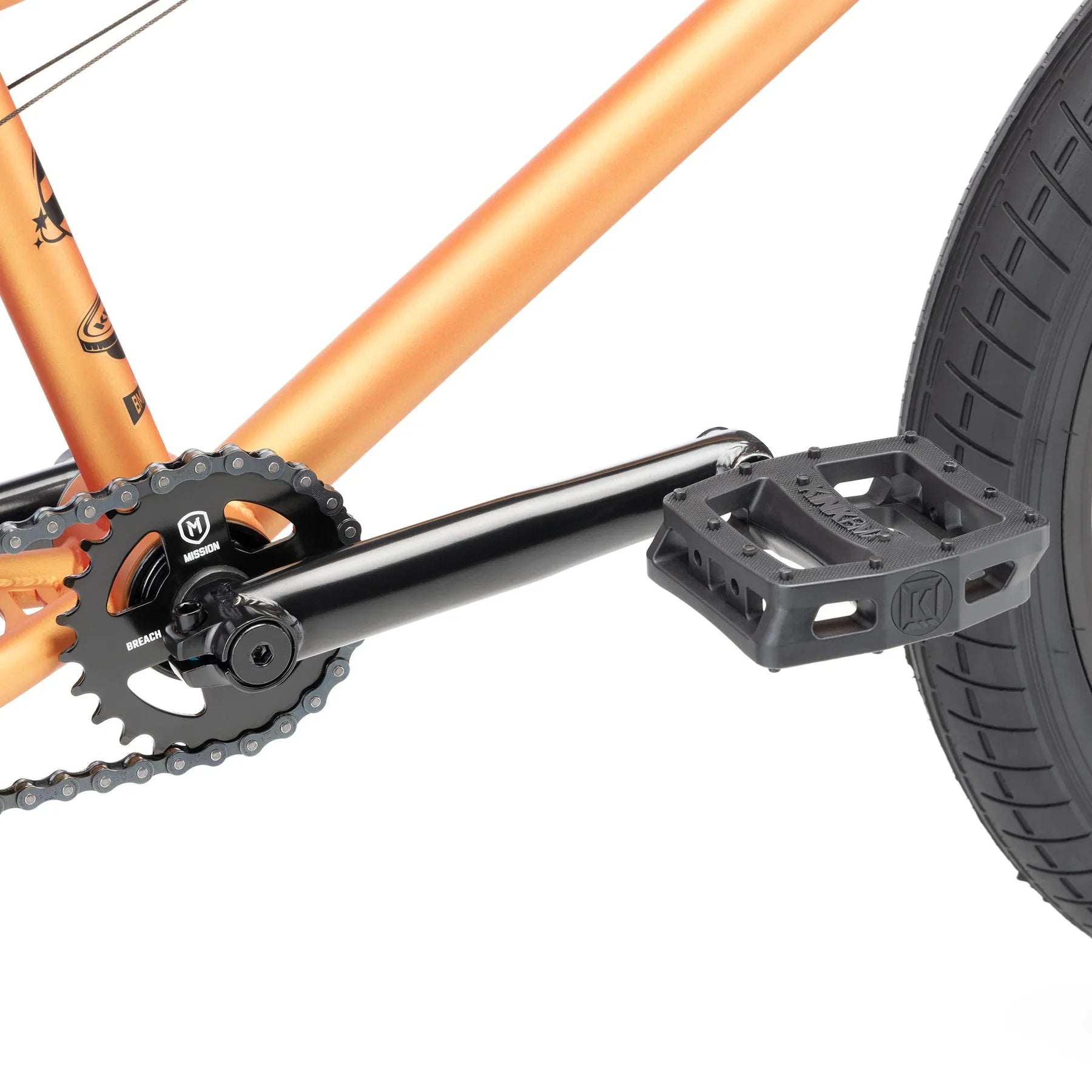 Kink 2026 Curb 20" Complete BMX Bike - Sunkist Orange