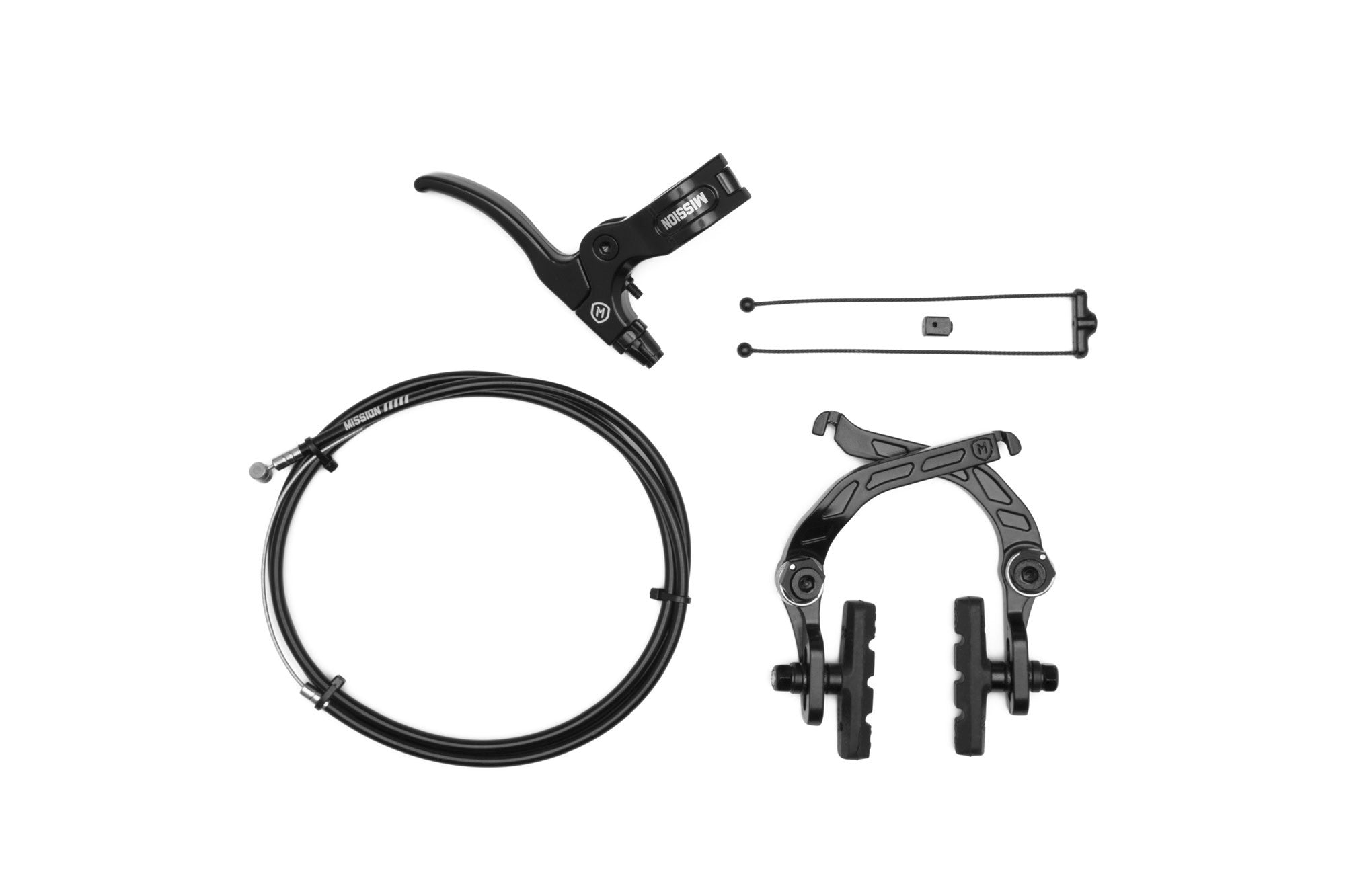 Mission BMX Cease V2 Brake Kit - Ed Black