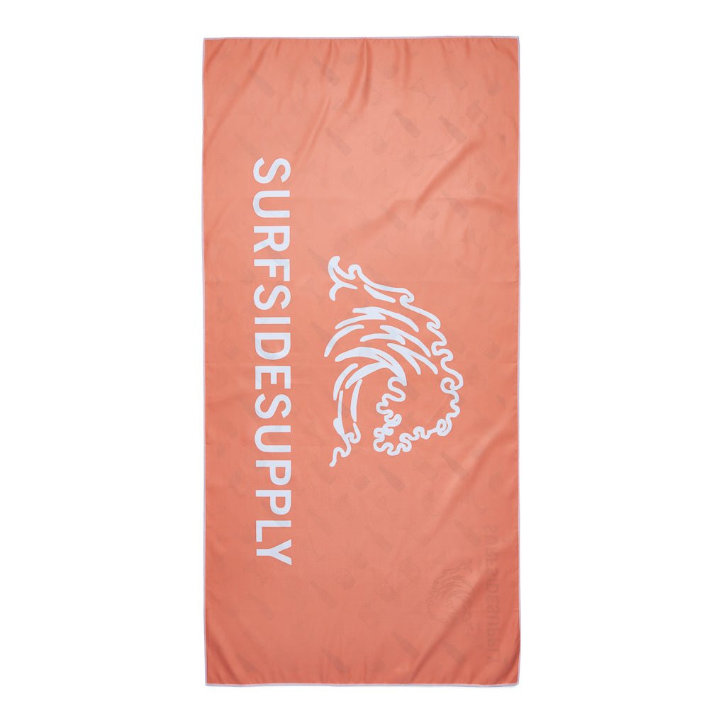 Cocktail Print Towel - White