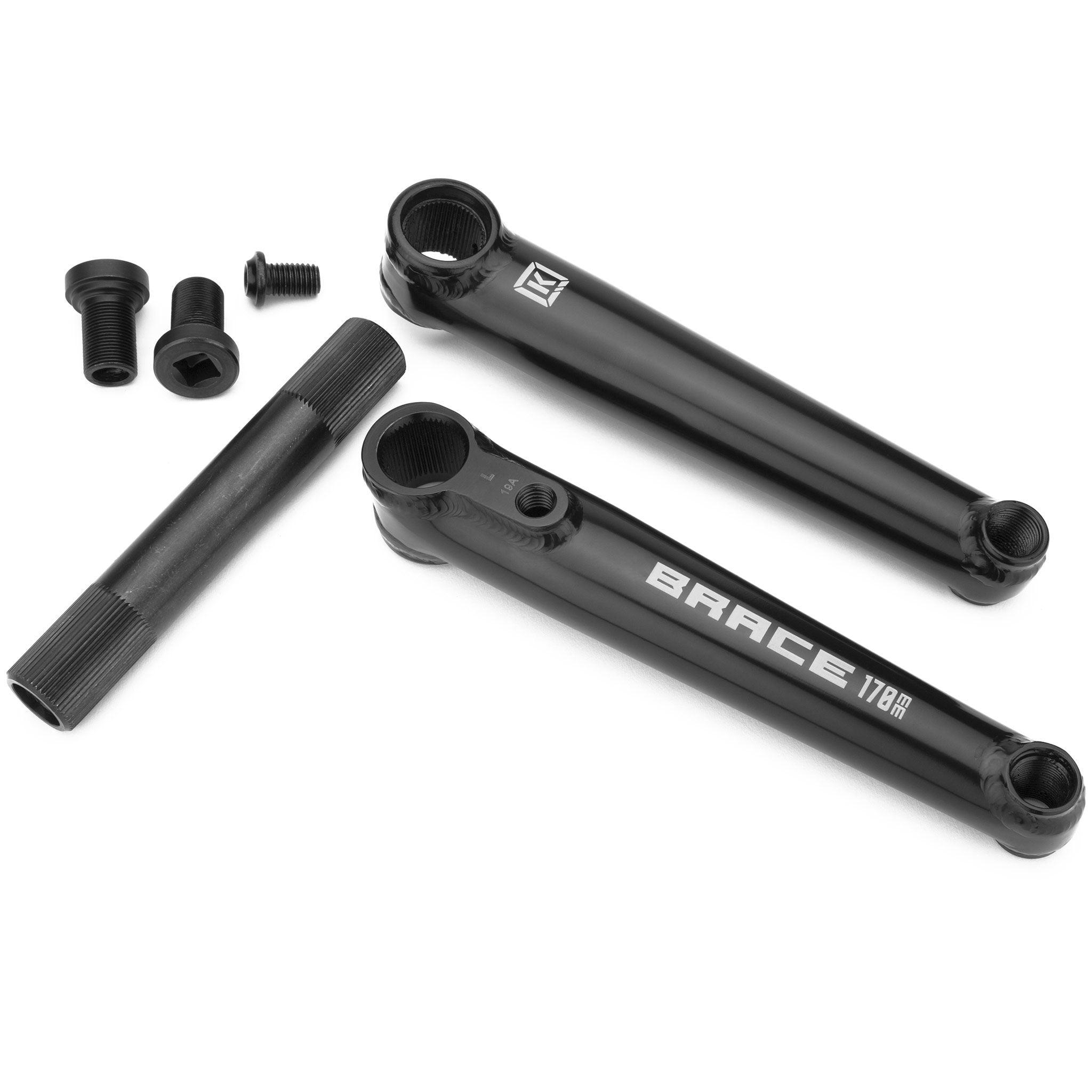 Kink BMX Brace Cranks 170mm - Black
