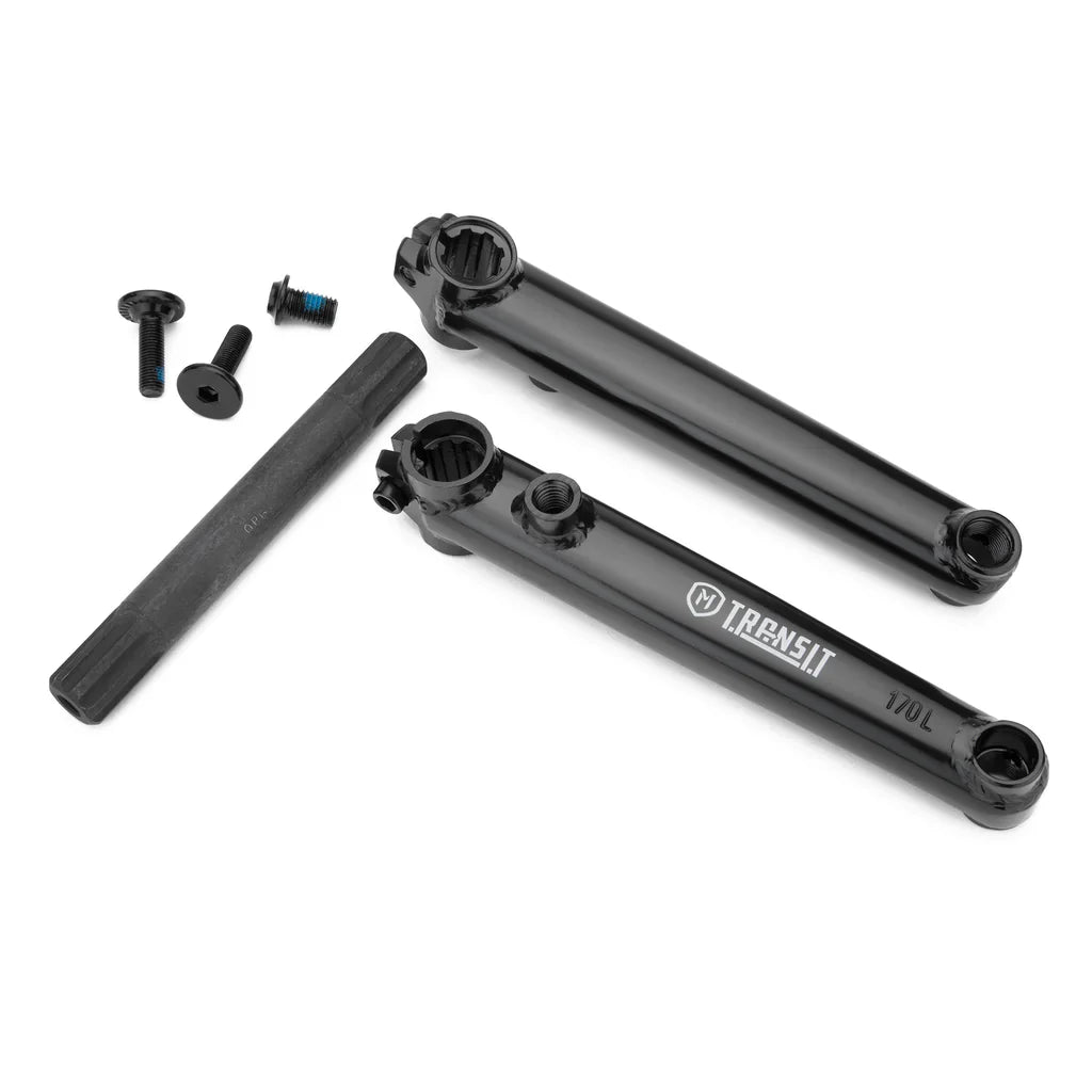 Mission BMX Transit V2 Cranks 170mm - Black