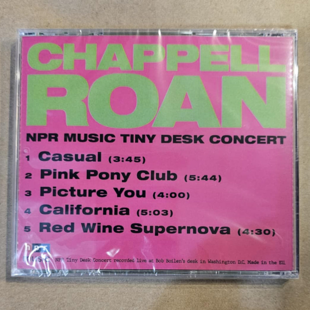 CHAPPELL ROAN - NPR Tiny Desk Concert CD *UNOFFICIAL RELEASE*