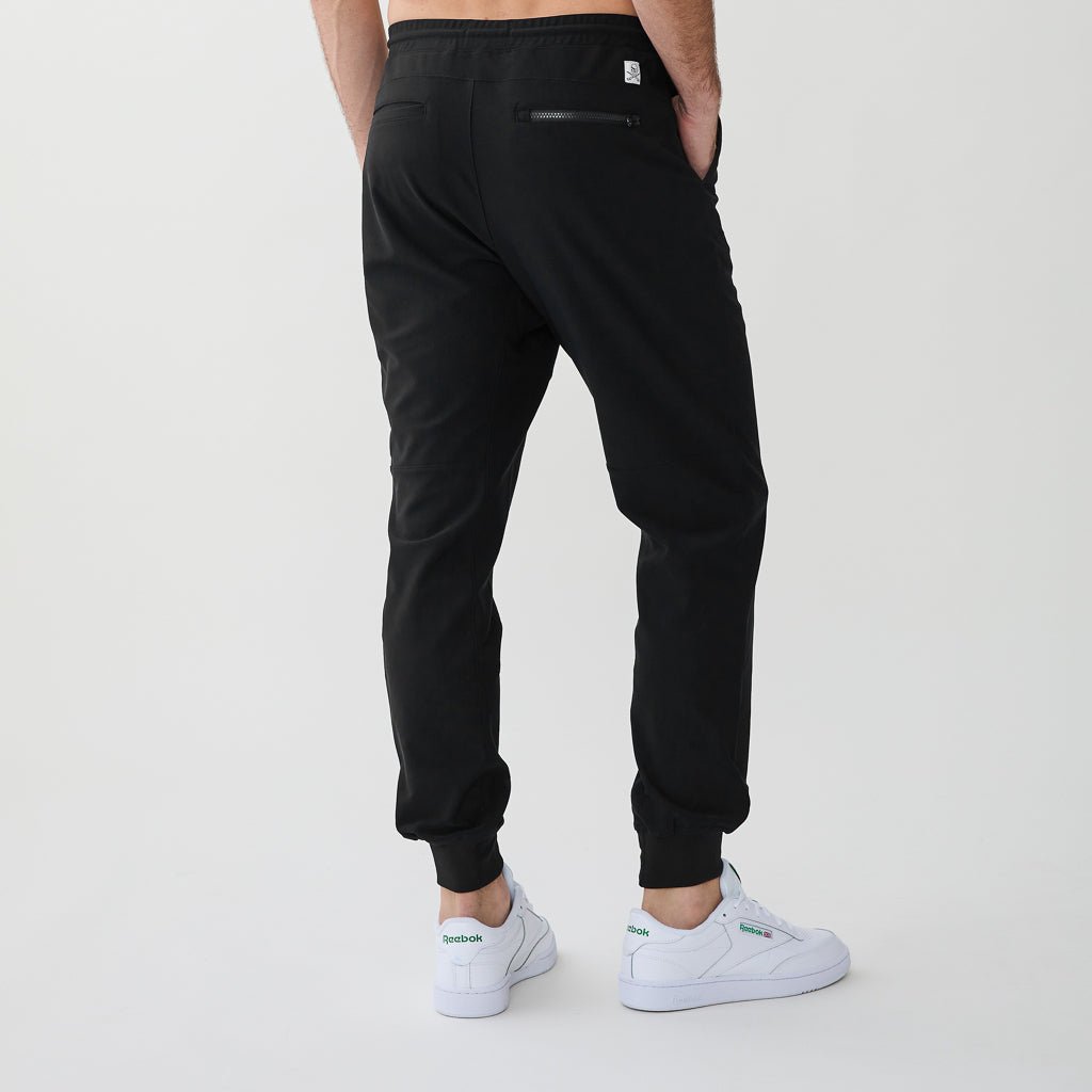 Essex Knit Jogger Jet Black