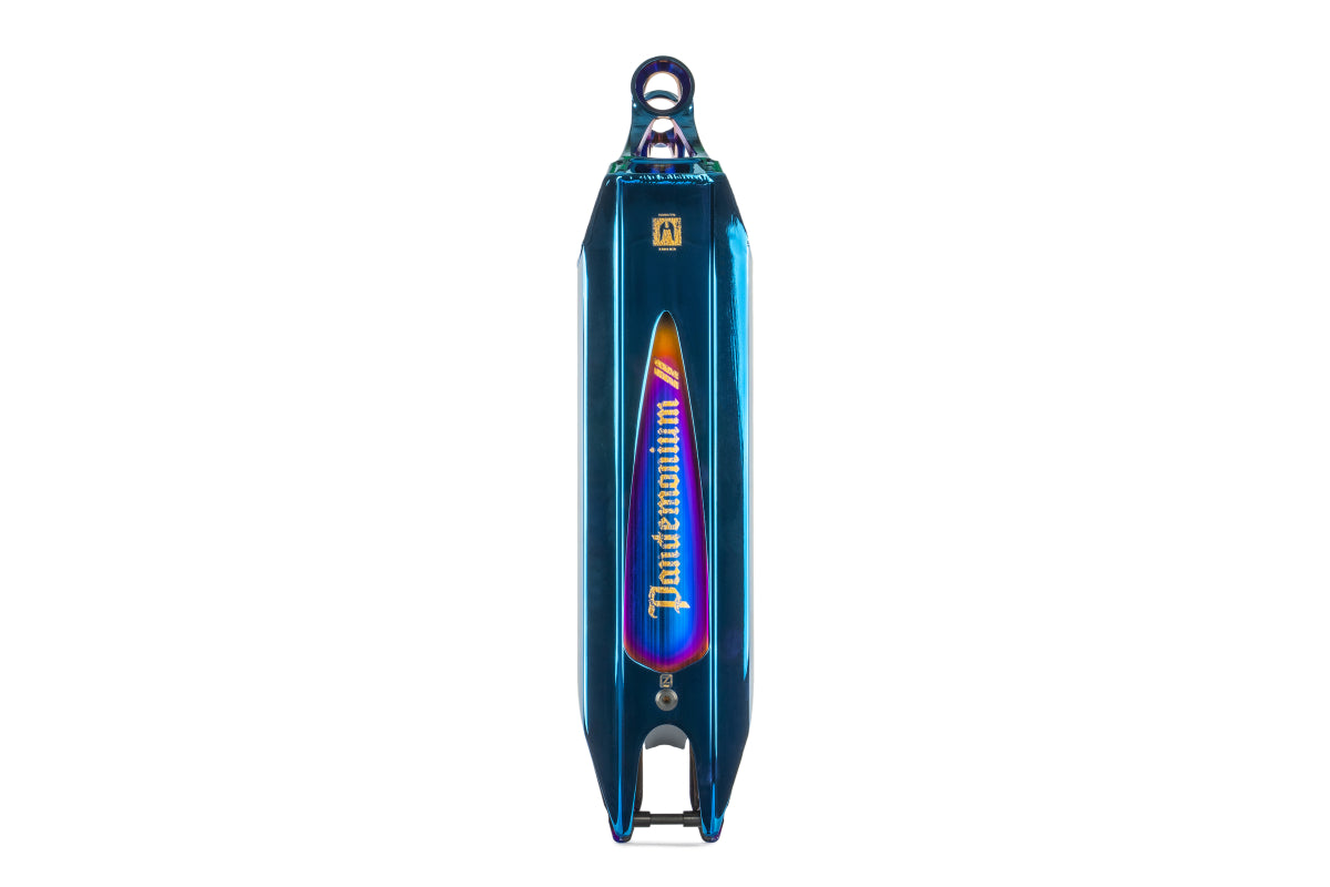 Ethic DTC Pandemonium V2 Scooter Deck 19.7″ (500mm) - Chrome Blue