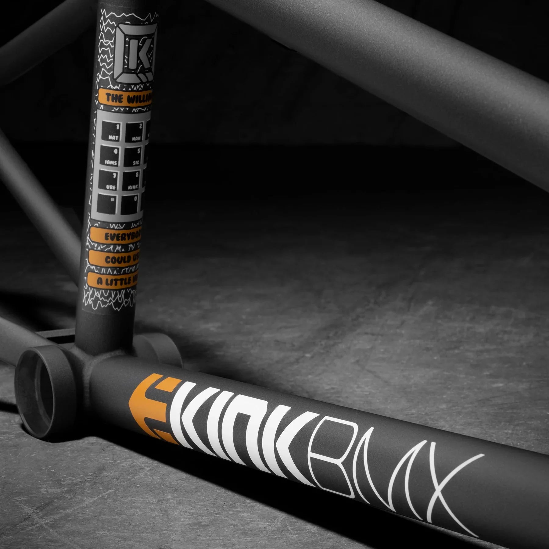 Kink BMX Williams X Etnies Frame 21″ - Golden Graphite