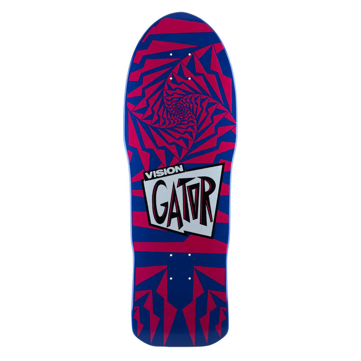 Vision Gator II Skateboard Deck - 10.25″ Blue/Pink