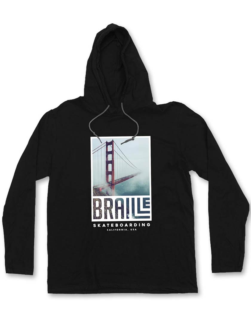 Golden Gate Tee Shirt Hoodie