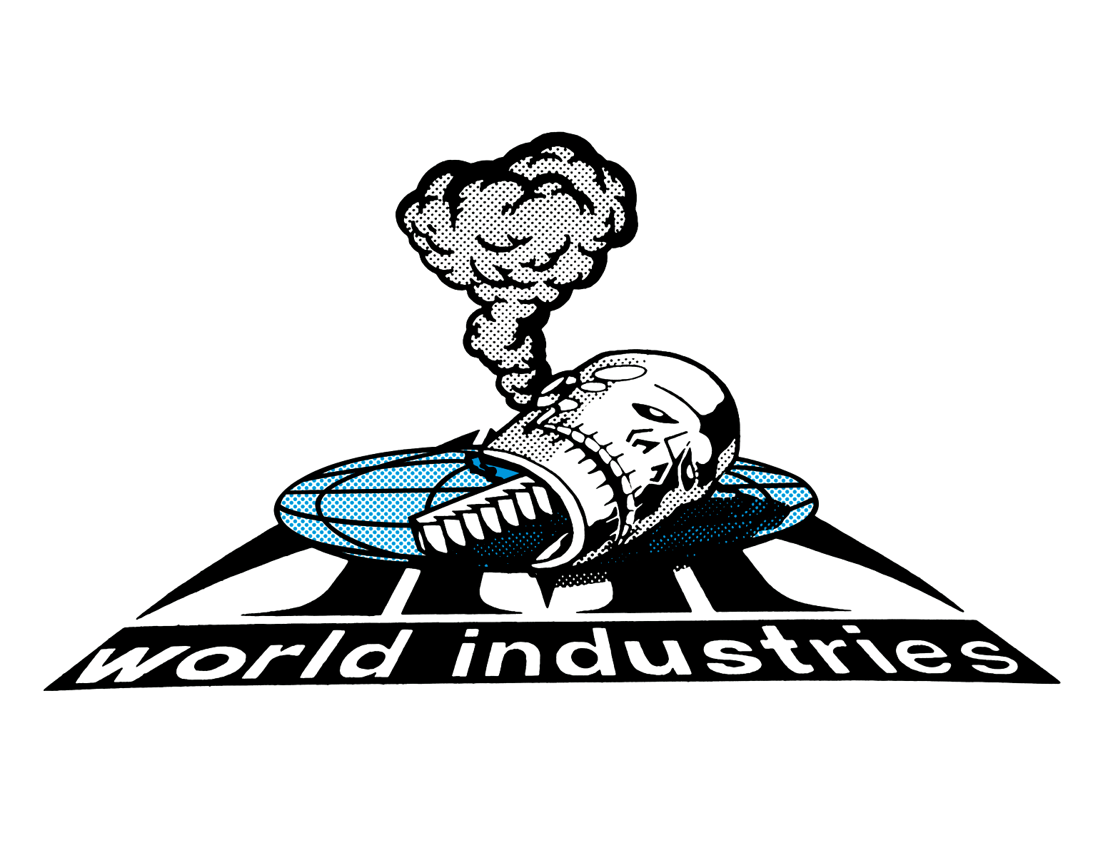 World Industries "Rock'em" Sticker