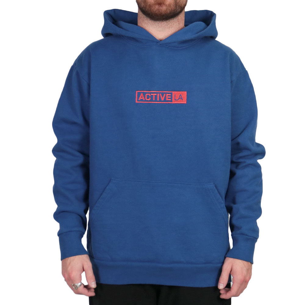 LA Lockup Hoodie - Galaxy Blue