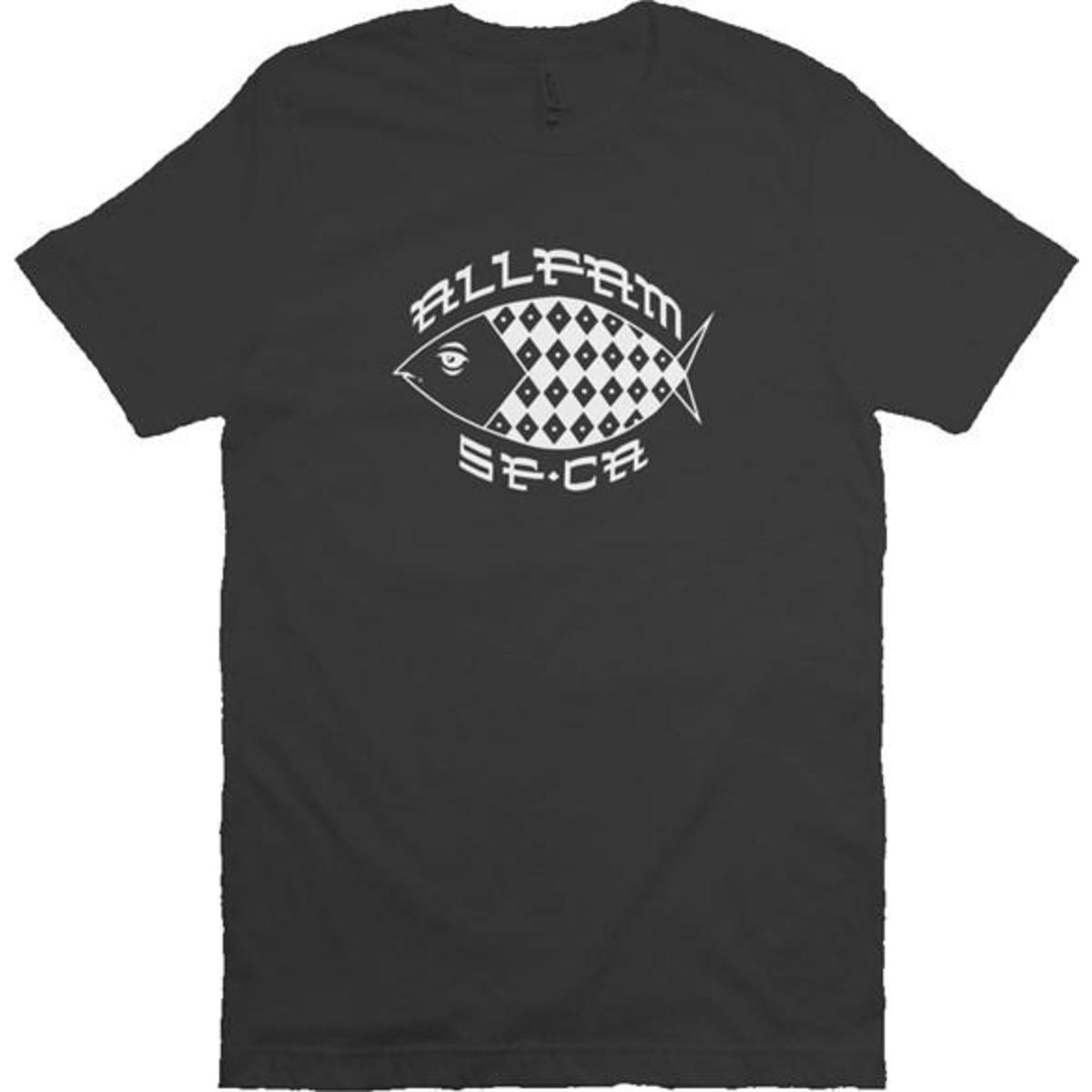 AF GO FISH T-SHIRT FULL (BLK/WHT)