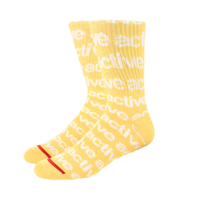 Men's Repeater Sock - Yellow