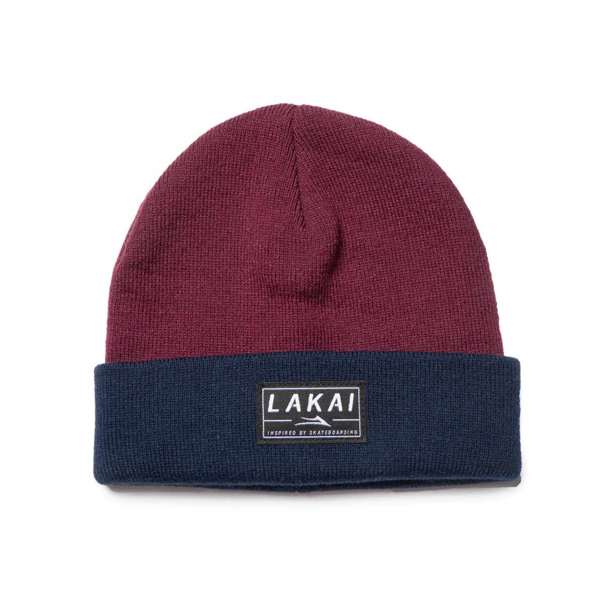 Lakai Daily Beanie - Navy/Maroon