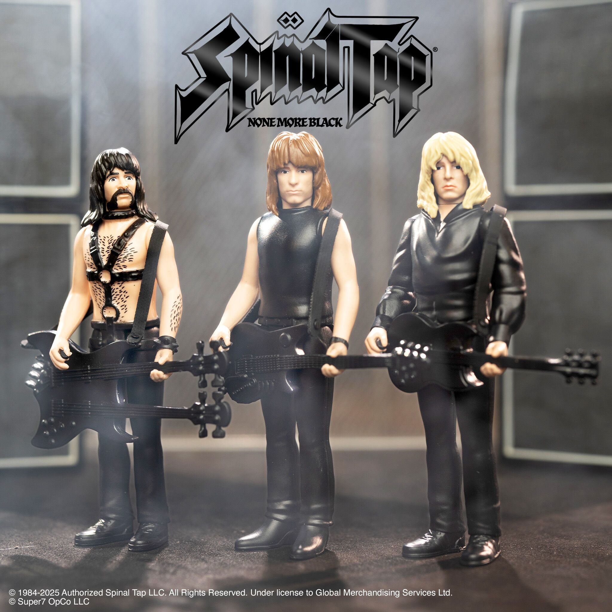 Super7 x SPINAL TAP W2 - Derek Smalls, Nigel Tufnel, & David St. Hubbins - ReAction Figures