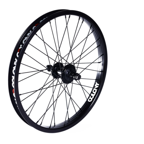 Colony BMX Pintour Cassette RHD Rear Wheel - Black/Black