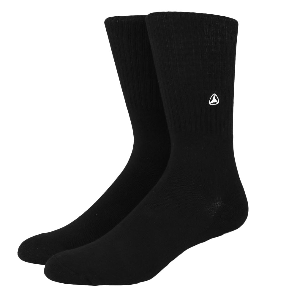 Men's Small Icon Crew Sock - Black