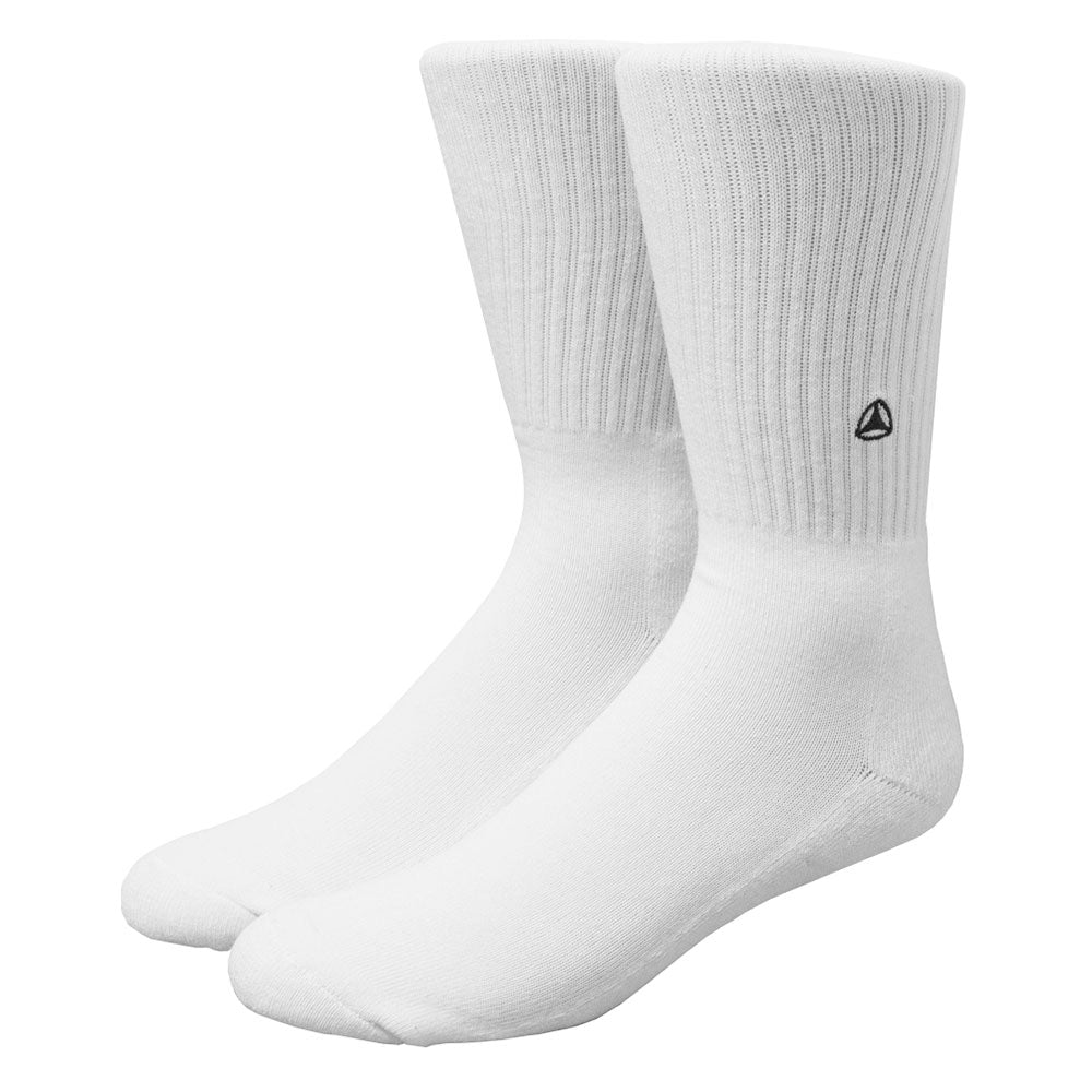 Men's Small Icon Crew Sock - Bright White