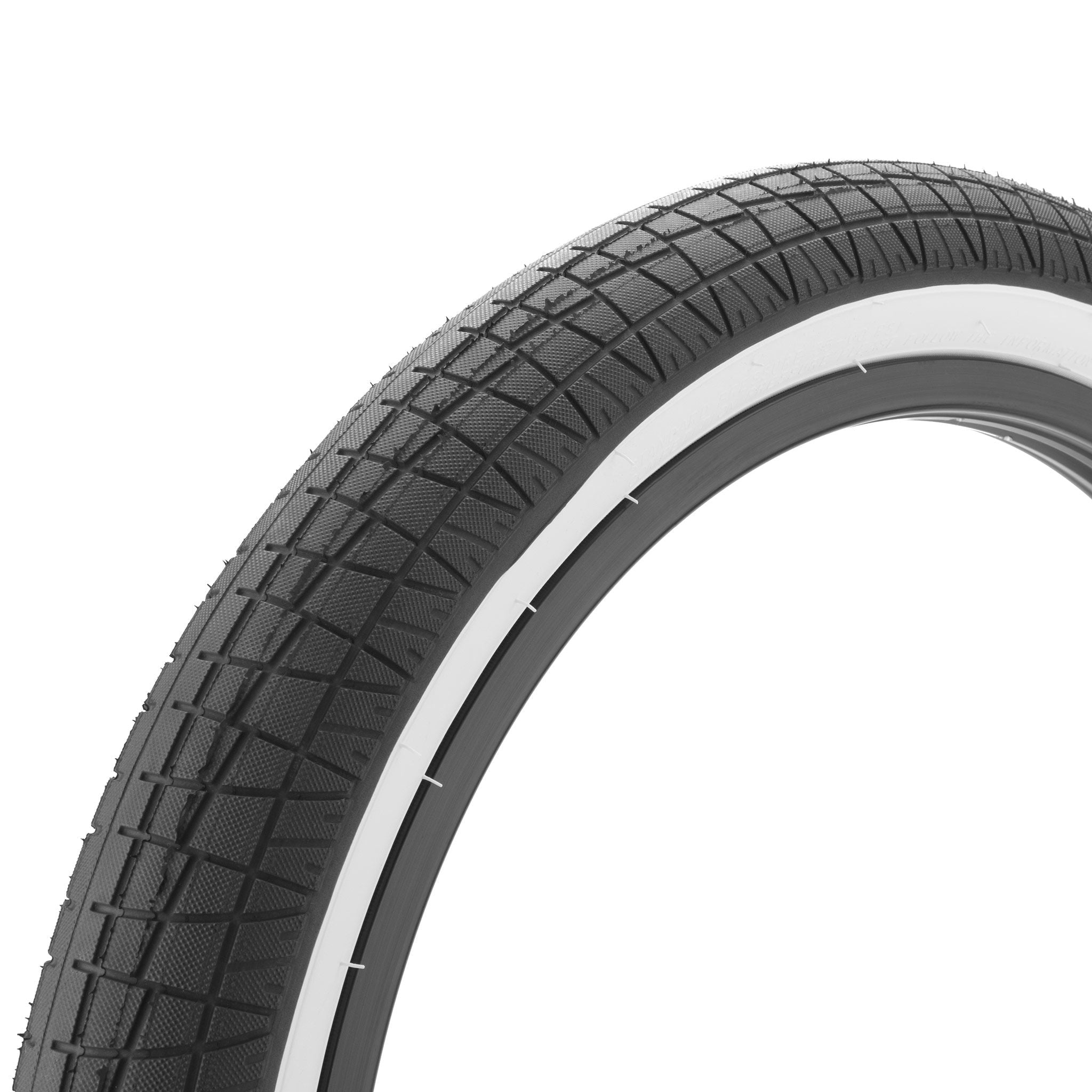 Mission BMX Fleet Tire 2.4″ - White Wall