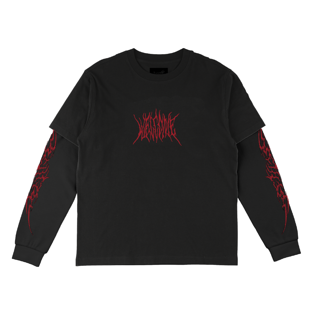 Welcome Caste Layered Knit L/S T-Shirt