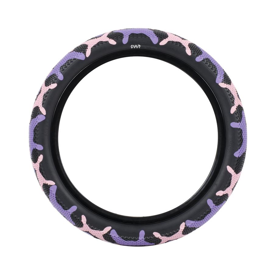 Cult BMX X Vans Tire 20" - Purple Camo