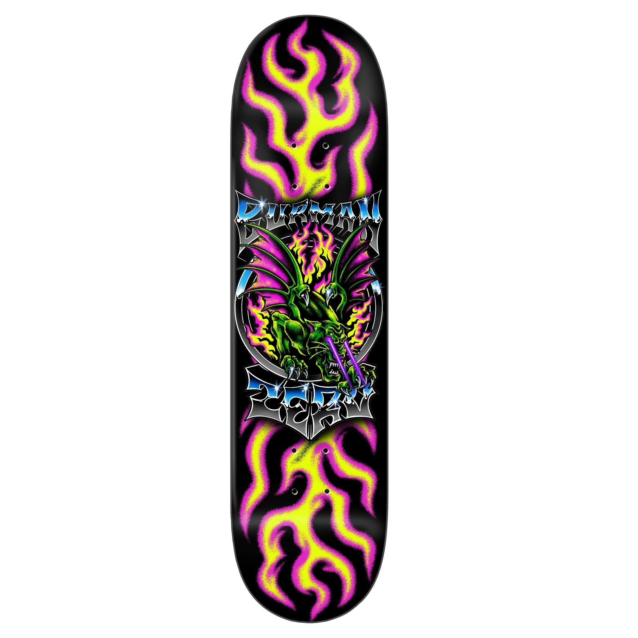 Zero Burman Chrome Skateboard Deck - 8.5"