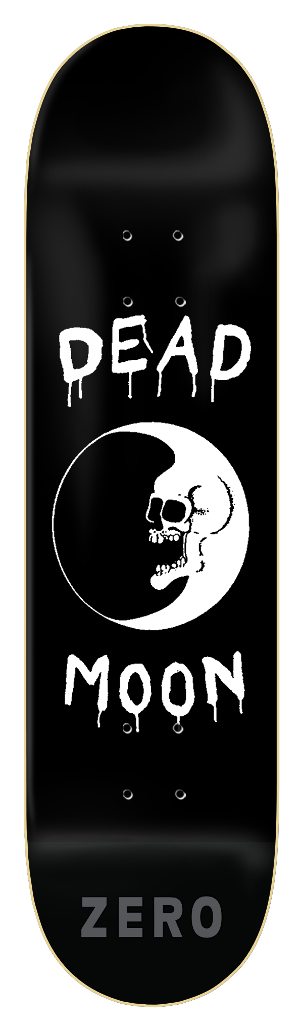 Zero x Dead Moon "OG" 8.5" Skateboard Deck